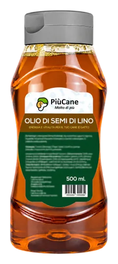 Olio di Semi di Lino per Cani - PiùCane