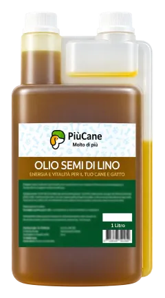 Olio di Semi di Lino per Cani - PiùCane