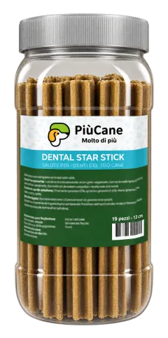 Dental Star Stick - PiùCane, 19 pz