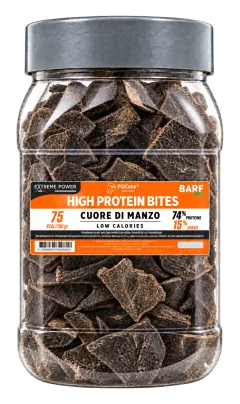 PiùCane Extreme Power High Protein Bites Cuore di Manzo