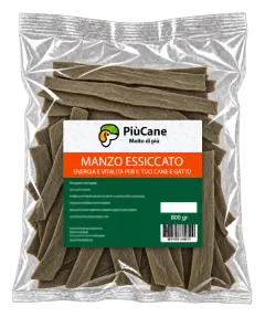 Carne di Manzo Essiccata - PiùCane