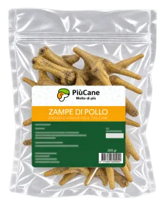 Zampe di Pollo Essiccate - PiùCane