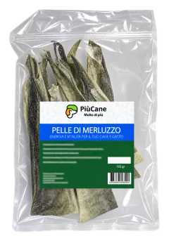 Pelle di Merluzzo Essiccata - PiùCane