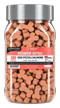 PiùCane Extreme Power Bites Ossi Piccoli di Salmone