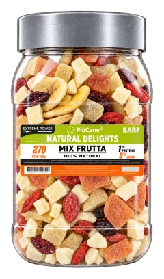 PiùCane Extreme Power Natural Delights Mix Frutta