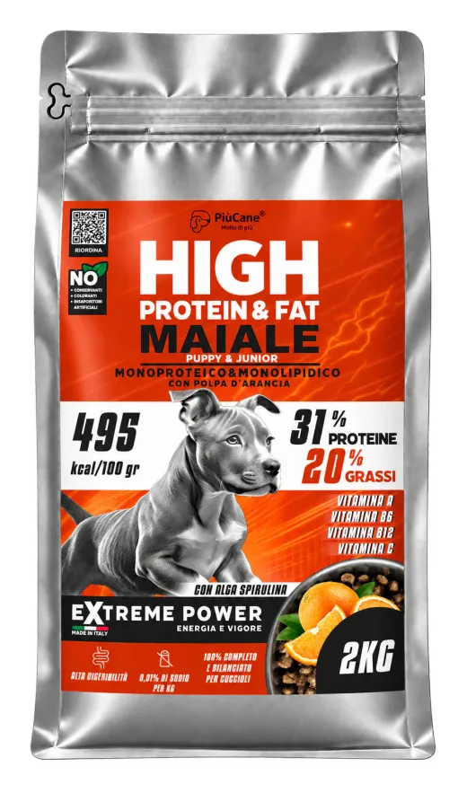 Sacco ExtremePower Puppy & Junior da 2 kg