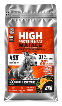 Sacco ExtremePower Puppy & Junior Maiale, 2 kg