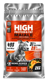 ExtremePower Puppy & Junior - Crocchette cuccioli 31% proteine, 2 kg