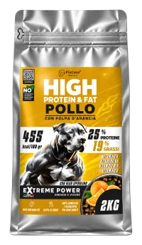 ExtremePower Adult Pollo - Crocchette alta energia 4550 Kcal, 2 kg