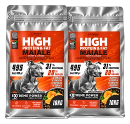 Sacco ExtremePower Puppy & Junior Maiale, 20 kg