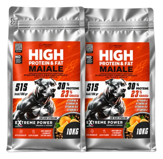 Due sacchi ExtremePower Adult Maiale da 10 kg, formato da 20 kg