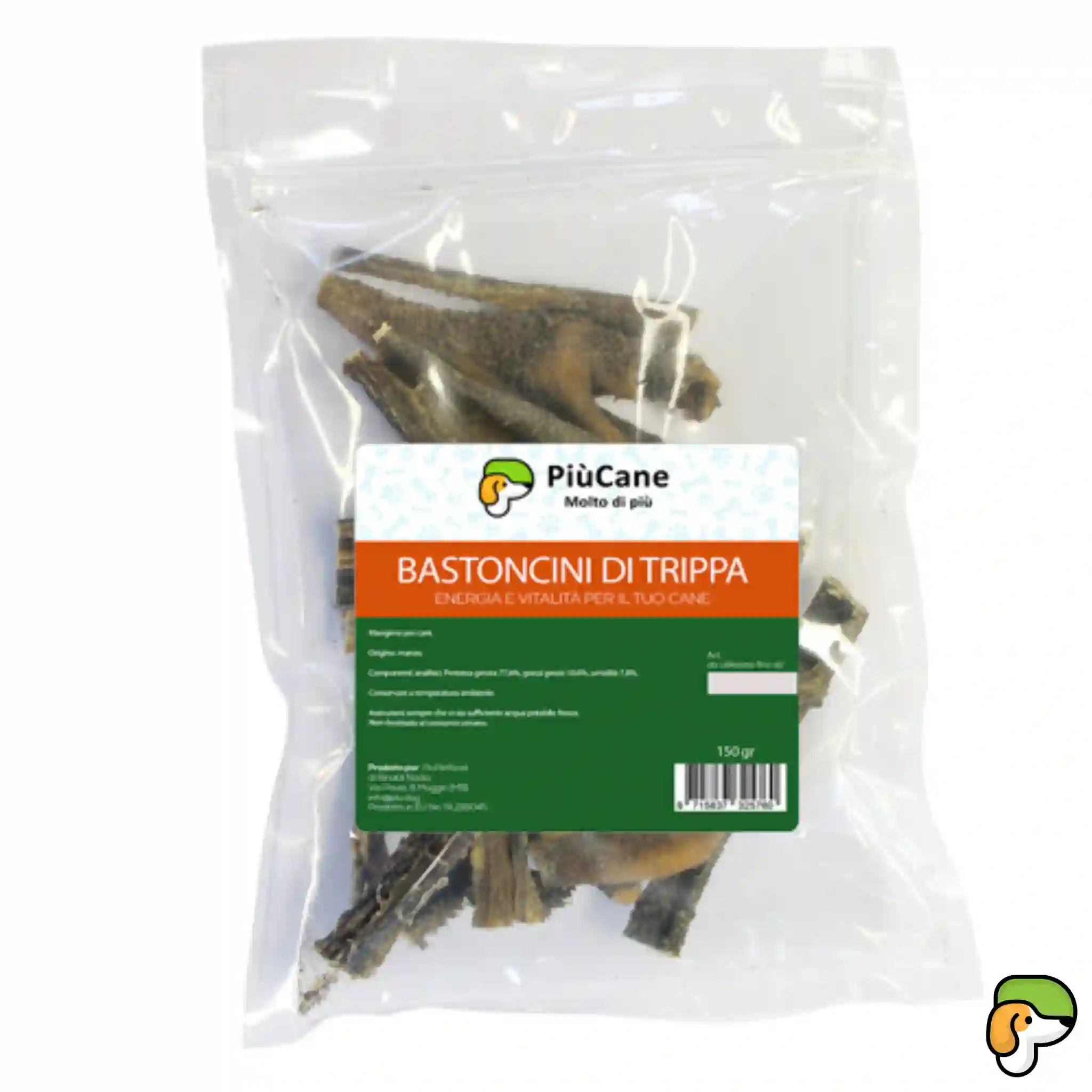 Bastoncini di Trippa Verde Essiccata - PiùCane