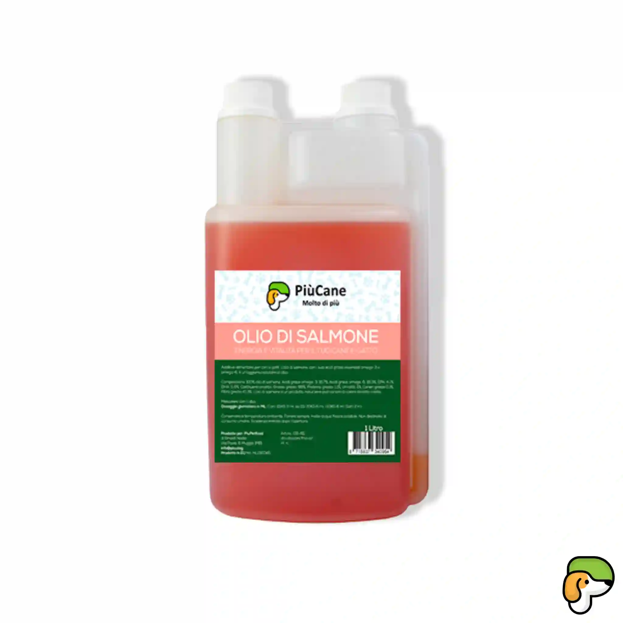 Olii Omega - Olio di salmone, lino, canapa per cani