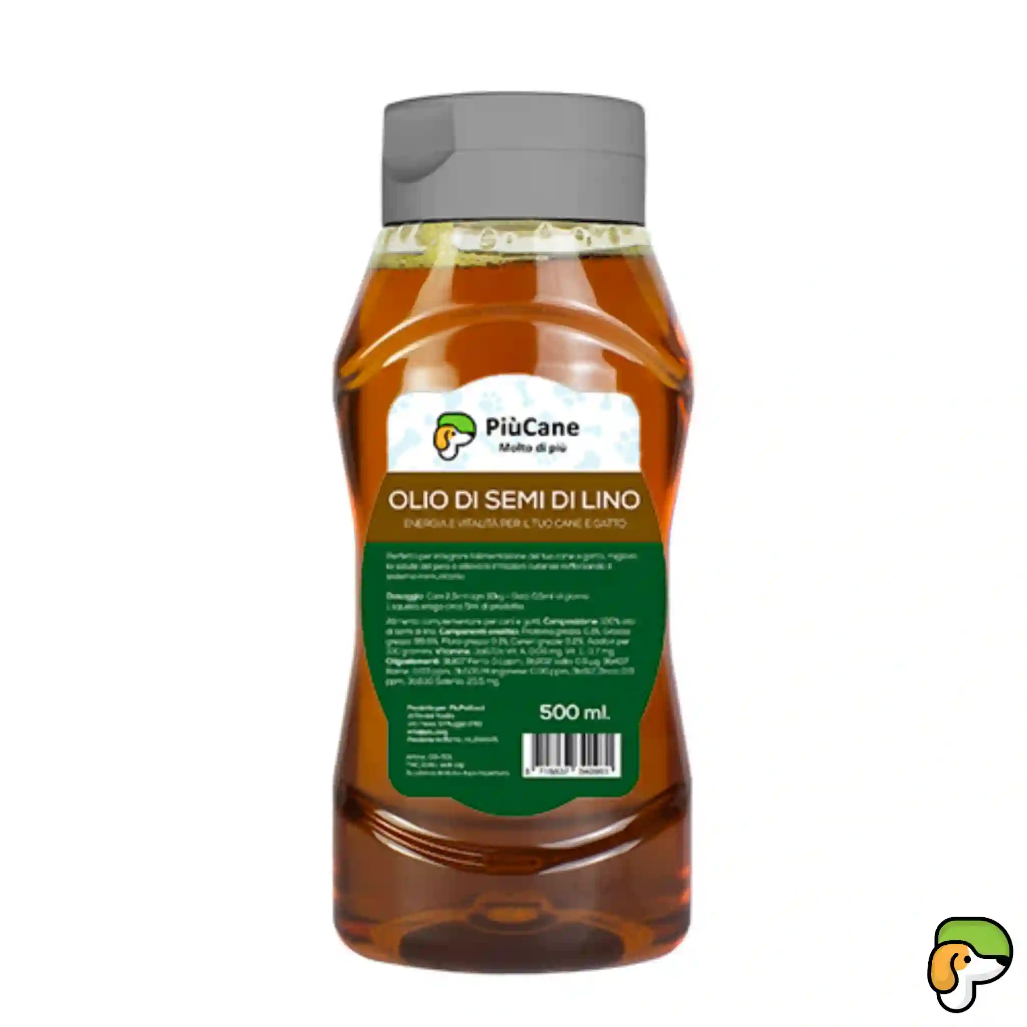 Olio di Semi di Lino per Cani - PiùCane